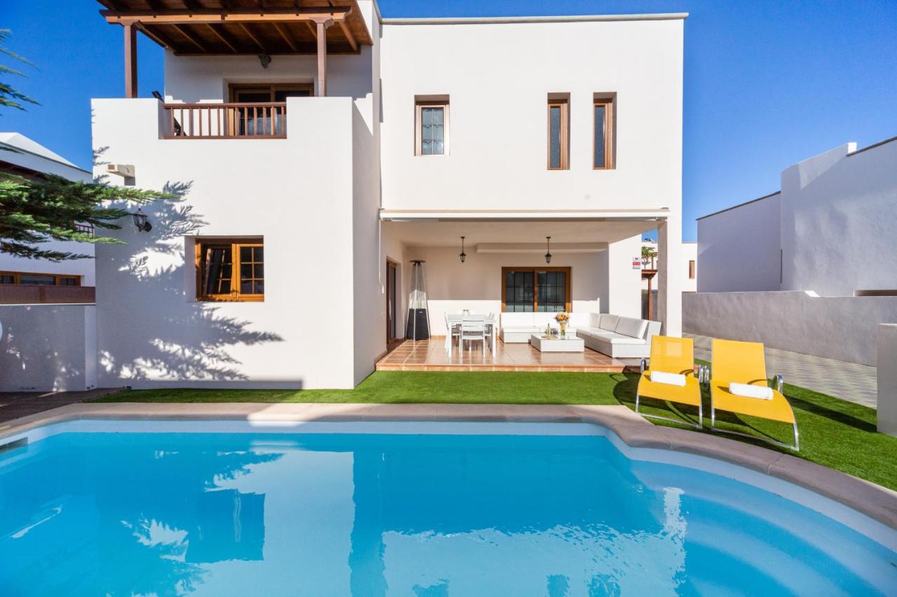 Valentina Villa Private Pool Garden Costa Teguise Exterior photo